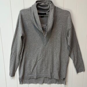 89th & Madison Gray Cowl Neck Sweater super soft  loungewear M